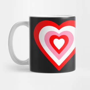 Vintage Y2K 2000s Aesthetic Valentine's Day Heart Mug